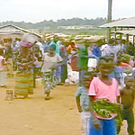 Liberians living in camps