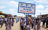 TFF staff during Labor Day celebrations in Bamenda, 2010